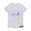 Jordan 3 Lucky Shorts White T-Shirt (Stay Humble) CT8532-101