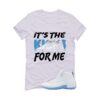 Jordan 12 Melo White T-Shirt (It's the kicks for me) CT8013-112