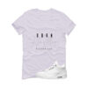 Jordan 3 Pure Money White T-Shirt (Born Hustler) 136064-103