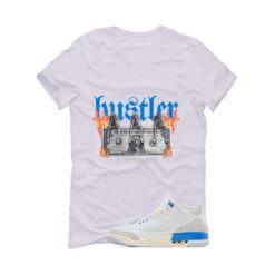 Jordan 3 Lucky Shorts White T-Shirt (See No Evil Hustler) CT8532-101