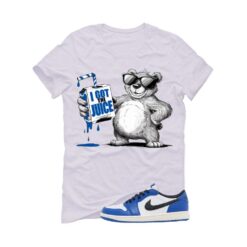 Jordan 1 Low OG Game Royal White T-Shirt (I got the juice) CZ0790-140