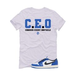Jordan 1 Low OG Game Royal White T-Shirt (CEO) CZ0790-140