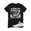 Jordan 5 White Black Black T-Shirt (Blindless) DD0587-110