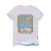 Jordan 12 Melo White T-Shirt (Cut from a different cloth) CT8013-112