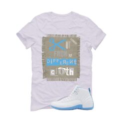 Jordan 12 Melo White T-Shirt (Cut from a different cloth) CT8013-112