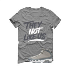 Jordan 9 Cool Grey Grey T-Shirt (They not like us) HV4794-011