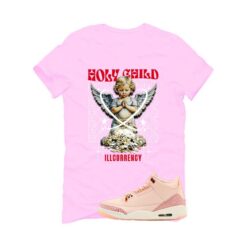Jordan 3 Valentine’s Day Pink T-Shirt (Holy Child) HJ0178-600