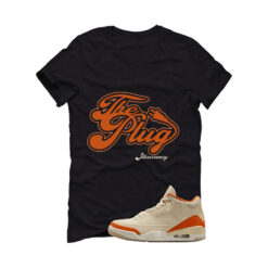 Jordan 3 WMNS Starfish Black T-Shirt (The Plug) IH7694-200
