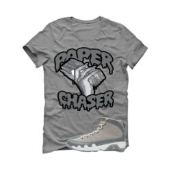 Jordan 9 Cool Grey Grey T-Shirt (Paper Chaser) HV4794-011