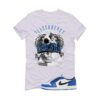Jordan 1 Low OG Game Royal White T-Shirt (Chasing Dreams) CZ0790-140