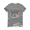 Jordan 9 Cool Grey Grey T-Shirt (See No Evil Hustler) HV4794-011