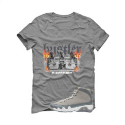 Jordan 9 Cool Grey Grey T-Shirt (See No Evil Hustler) HV4794-011