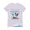 Jordan 12 Melo White T-Shirt (Make Money) CT8013-112