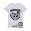 Jordan 9 Cool Grey White T-Shirt (Heartless) HV4794-011