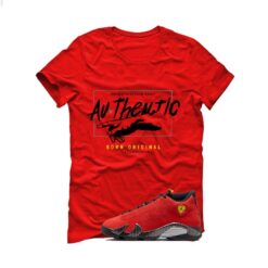 Jordan 14 Ferrari Red T-Shirt (Born Original) IF5015-600