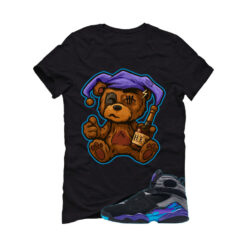 Jordan 8 OG Aqua Black T-Shirt (Henny Teddy) 305381-006