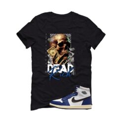 Jordan 1 Rare Air Deep Royal Blue Black T-Shirt (Dead Rich) DZ5485-100
