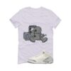 Jordan 3 WMNS Sail White T-Shirt (Fck You) CK9246-100