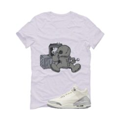 Jordan 3 WMNS Sail White T-Shirt (Fck You) CK9246-100