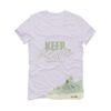 Jordan 4 WMNS Seafoam White T-Shirt (keep Going) HV0823-003