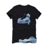Air Foamposite One Psychic Blue Black T-Shirt (Foamy Shoe) HJ6014-400