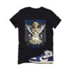 Jordan 1 Rare Air Deep Royal Blue Black T-Shirt (Holy Child) DZ5485-100