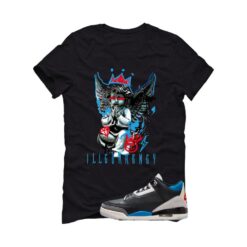 Jordan 3 OG Rare Air Black T-Shirt (Graffiti Angel) IB8967-004