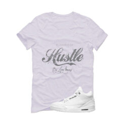 Jordan 3 Pure Money White T-Shirt (Hustle By Any Means) 136064-103