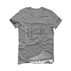 Jordan 9 Cool Grey Grey T-Shirt (Stay Humble) HV4794-011