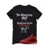 Nigel Sylvester x Air Jordan 4 Brick by Brick Black T-Shirt (the black sheep usually turns into the GOAT!) HF4340-800