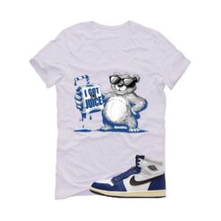 Jordan 1 Rare Air Deep Royal Blue White T-Shirt (I got the juice) DZ5485-100