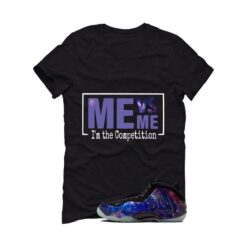 Air Foamposite One Galaxy Black T-Shirt (Me vs Me) FQ4303-400