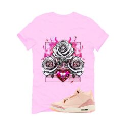 Jordan 3 Valentine’s Day Pink T-Shirt (Silver Rose) HJ0178-600