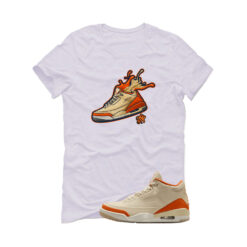 Jordan 3 WMNS Starfish White T-Shirt (Splash shoe) IH7694-200