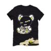 Travis Scott x Jordan Jumpman Jack Bright Cactus Black T-Shirt (Masked Teddy) FZ8117-102