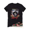 SB Dunk Low PRM Seattle Supersonics Black T-Shirt (Dirty Money) FZ1287-300
