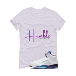 Jordan 5 OG Grape White T-Shirt (Stay Humble) HQ7978-100
