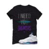 Jordan 5 OG Grape Black T-Shirt (I Need You Sneakers) HQ7978-100