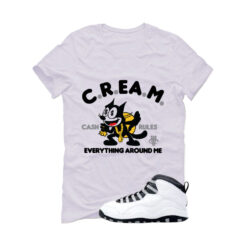 Jordan 10 OG Steel White T-Shirt (Cream) 130209-101