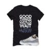 Jordan 11 Low Year Of The Snake Black T-Shirt (Good Things) HQ7000-001