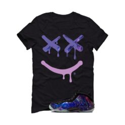 Air Foamposite One Galaxy Black T-Shirt (Happy Drip) FQ4303-400