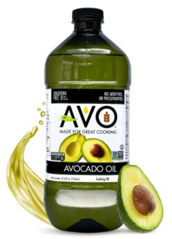 AVO NON GMO 100% Avocado Oil, 67.6 Fl-oz, NO Preservatives Added