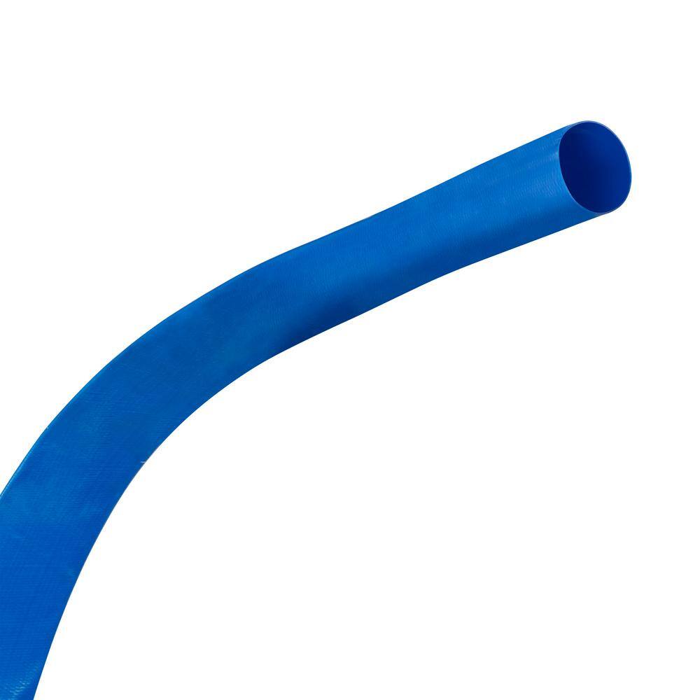Alpine Corporation FDH200 2 in. Diameter x 300 ft. Heavy Duty PVC Lay Flat Water Discharge and Backwash Hose for Draining Pools, Ponds and More1