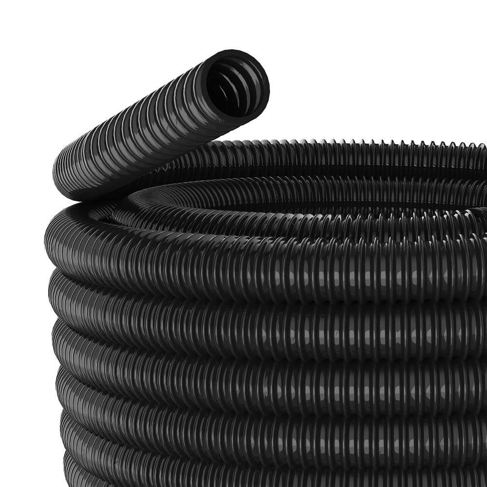 Alpine Corporation KFH112 1-1 2 in. I.D. x 100 ft. Multi-Use Pond Black Kink Free, Corrugated, Non-Kink Flexible PVC Tubing7