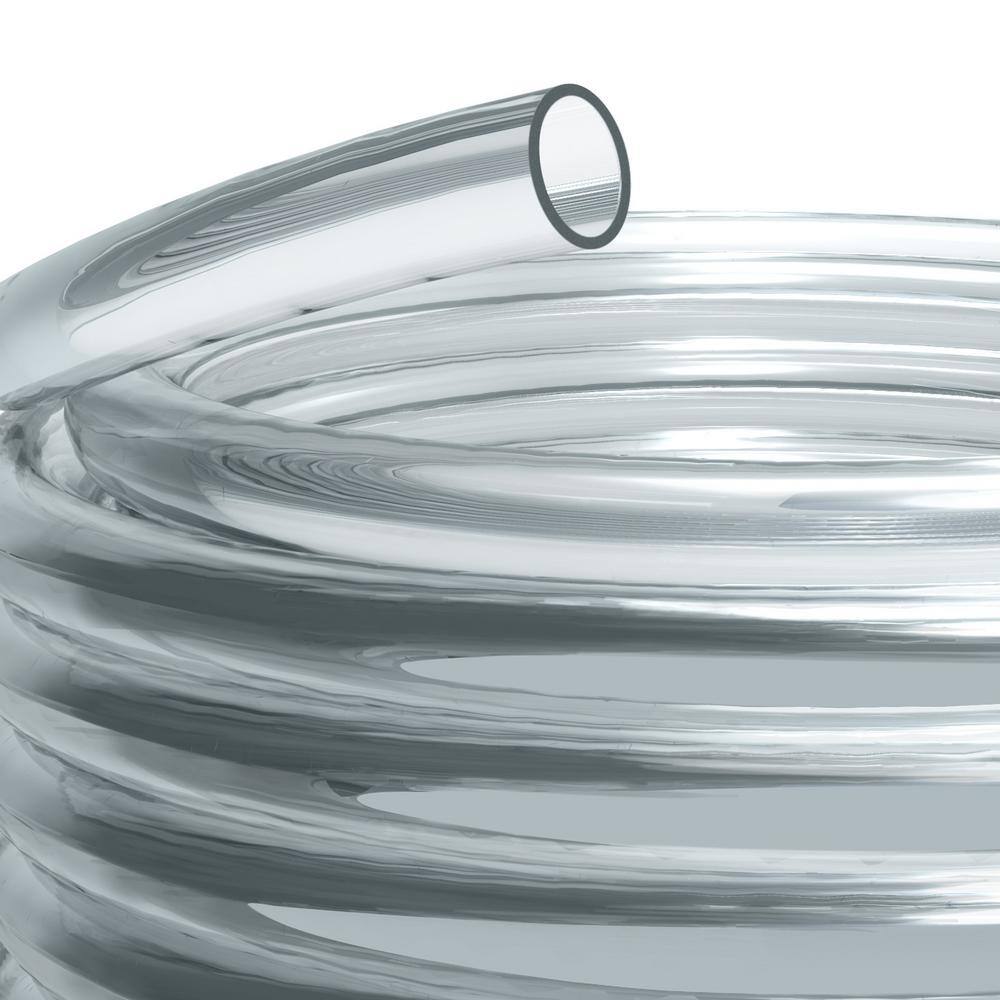 Alpine Corporation V0017P 1 in. I.D. x 1-1 4 in. O.D. x 100 ft. Multi-Use Clear Flexible Vinyl Tubing for Fountains, Aquariums, AC and More1