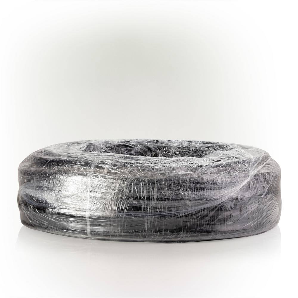 Alpine Corporation V0017PBK 1 in. I.D. x 1-1 4 in. O.D. x 100 ft. Black Flexible Vinyl Tubing for Koi Ponds, AC, Pump Discharge and More3