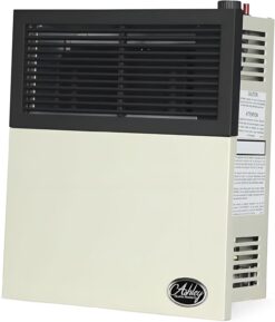 Ashley Hearth Products 11,000 BTU Direct Vent Liquid Propane Wall Mounted Heater with Piezo Lightning, Safety Pilot and Built In Regulator, Cream