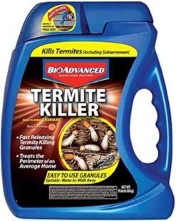BioAdvanced Termite Killer, Home Perimeter Treatment, Ready-to-Spread Granules, 9 Pounds