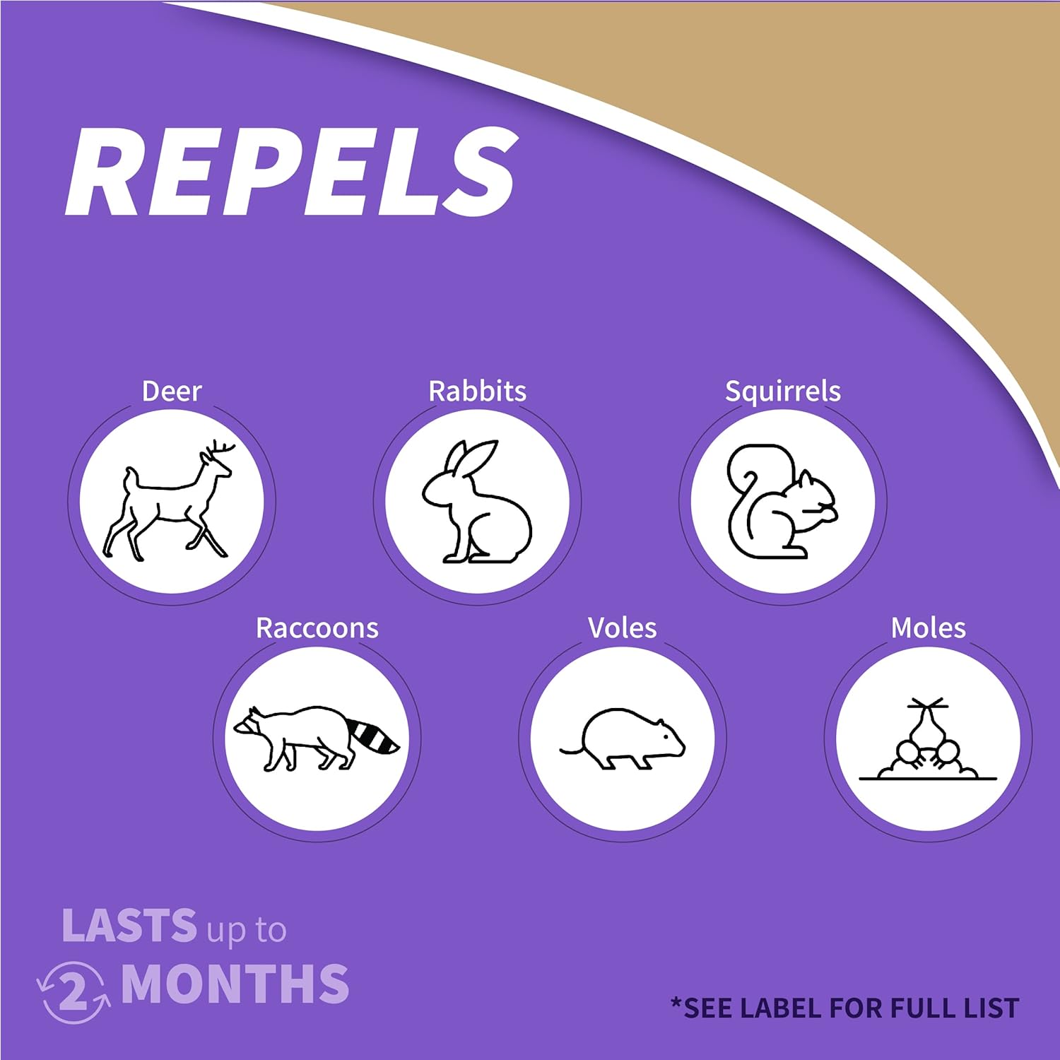 Bonide Repels-All Animal Repellent, 128 oz Concentrate for Outdoor Pest Control, Deter Deer from Garden, People & Pet Safe3