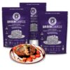 BrainCakes Superfood Organic Pancake & Waffle Mix Gluten Free | Memory, Focus & Stress Support | Just-Add-Water | By LIVING PRANA | 12oz (3-pack)